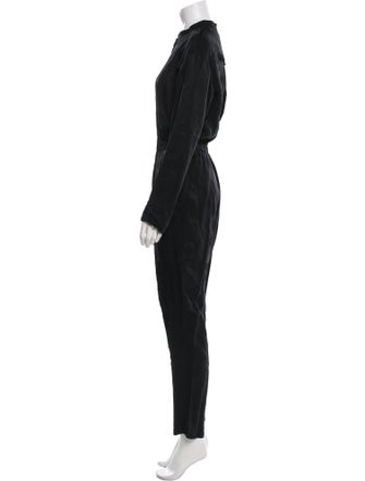 BA&SH Mock Neck Jumpsuit