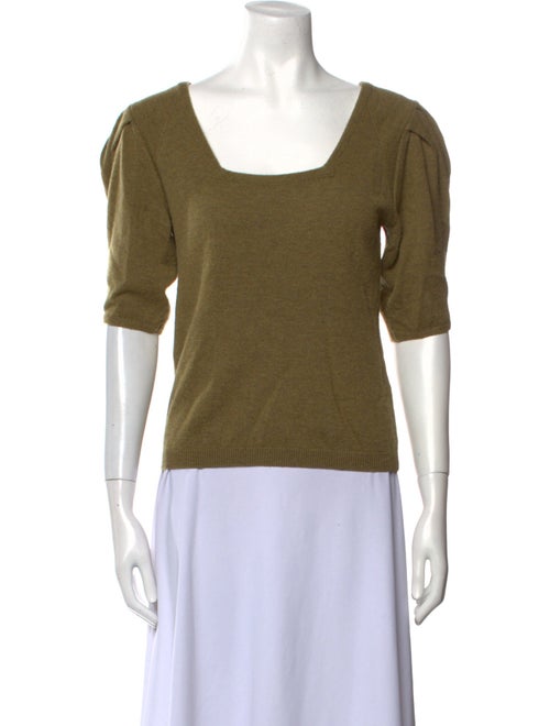 BA&SH Wool Square Neckline Sweater