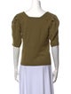 BA&SH Wool Square Neckline Sweater