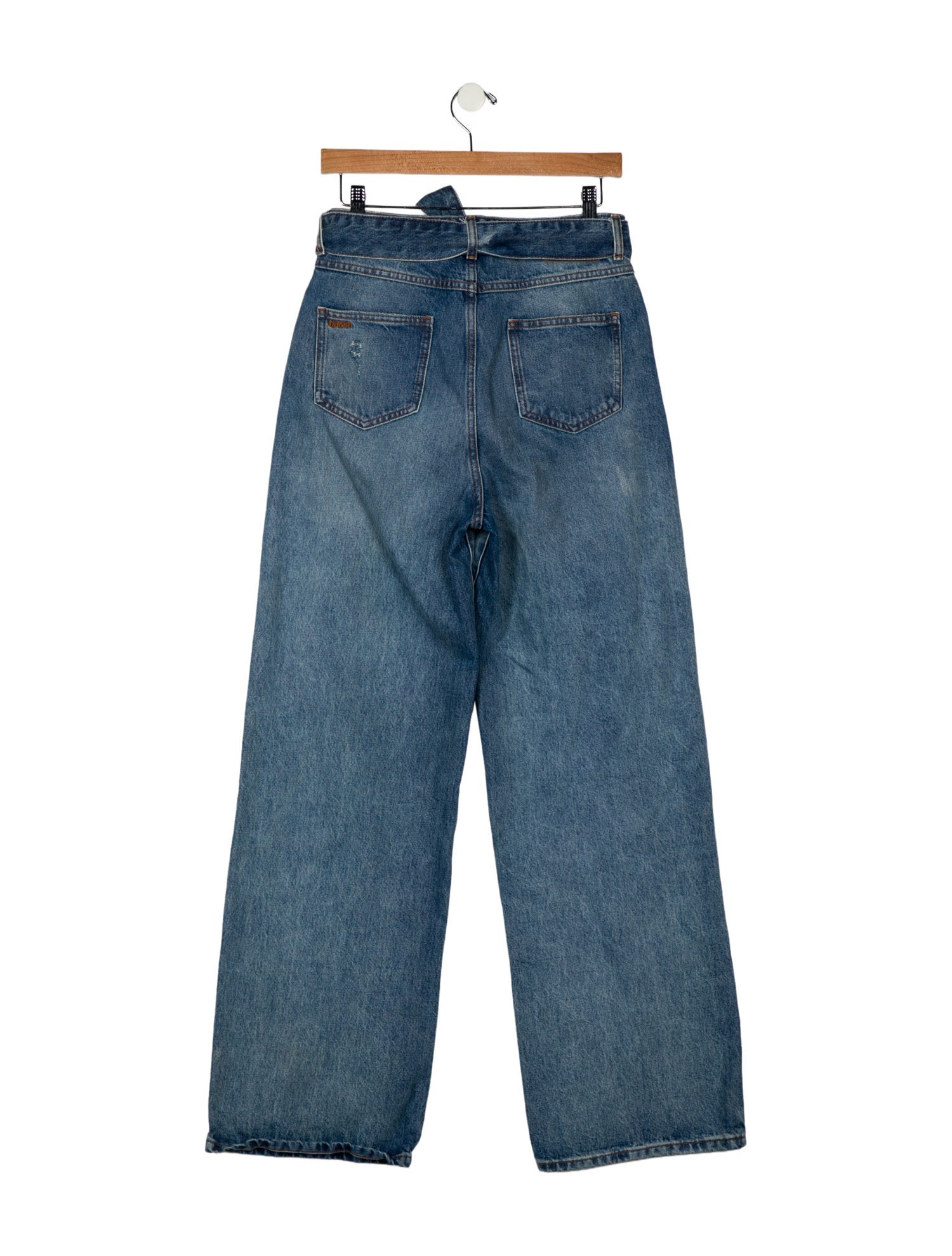 BA&SH High-Rise Wide Leg Jeans