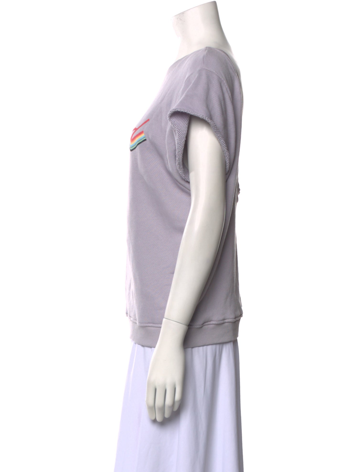 BA&SH Graphic Print Crew Neck T-Shirt