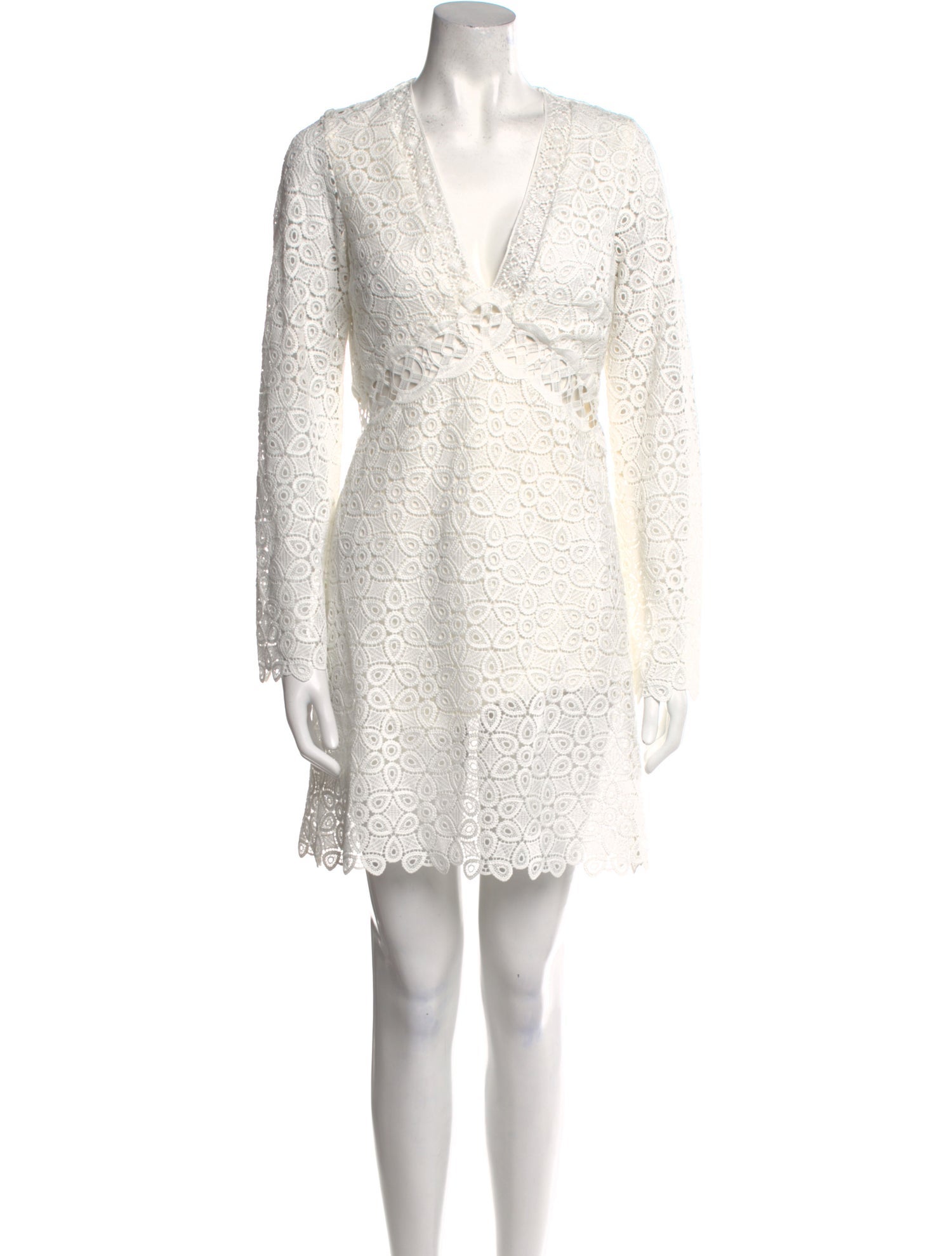 BA&SH Patterned Mini Dress w/ Tags