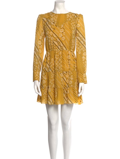 BA&SH Printed Mini Dress