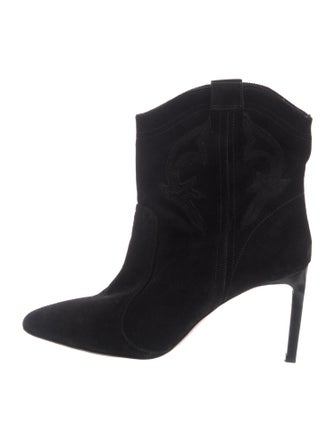 BA&SH Suede Western Boots