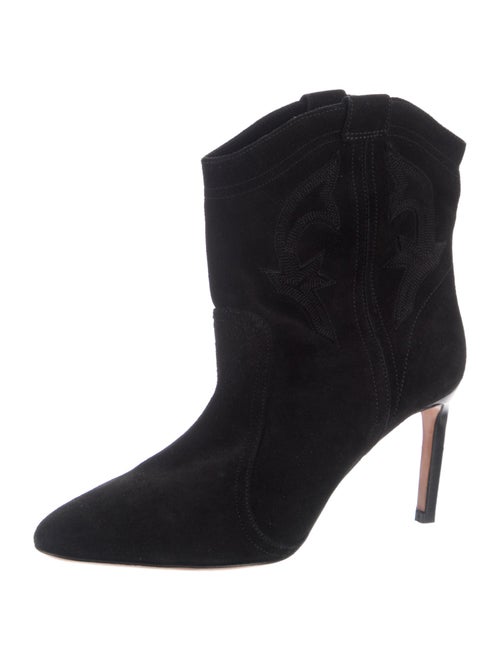 BA&SH Suede Western Boots