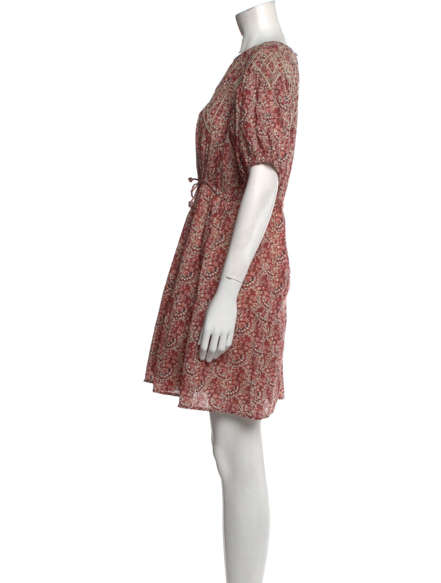 BA&SH Printed Mini Dress