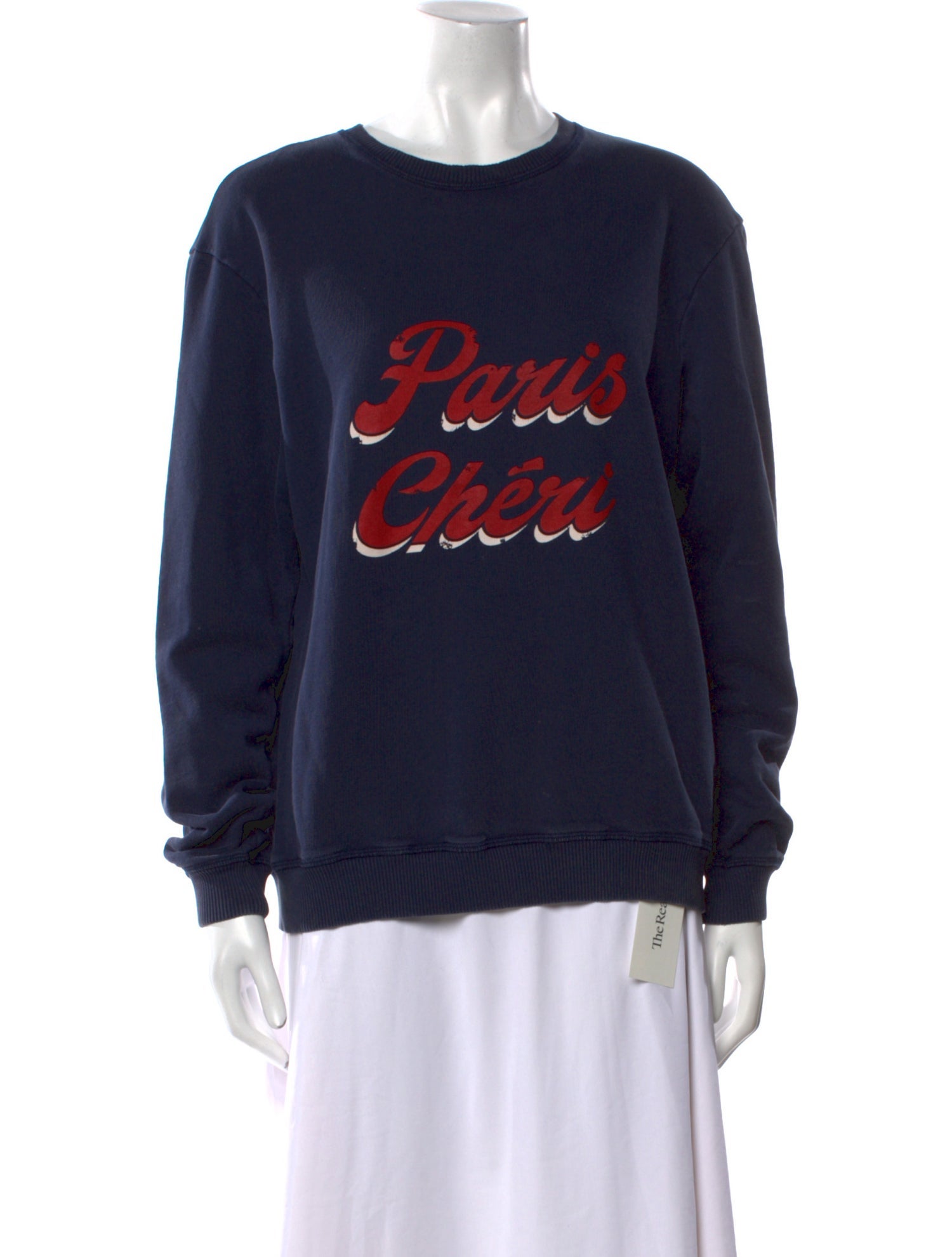 BA&SH Graphic Print Crew Neck Sweatshirt