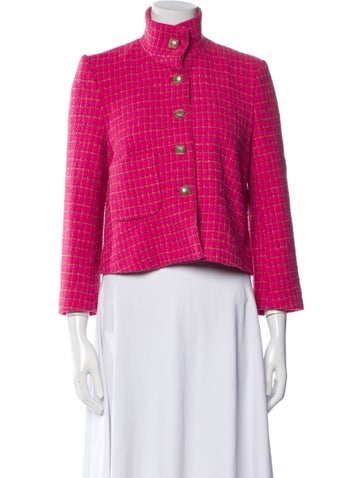 Ba&Sh Jackets Tweed Pattern Jacket US 0 | XS