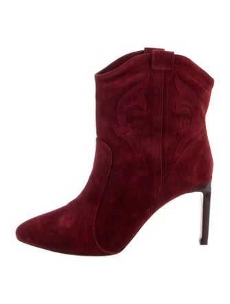 BA&SH Suede Western Boots