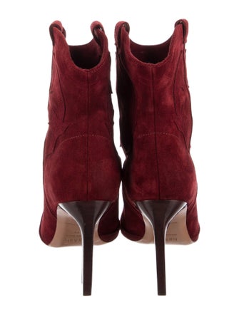 BA&SH Suede Western Boots