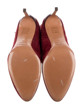 BA&SH Suede Western Boots