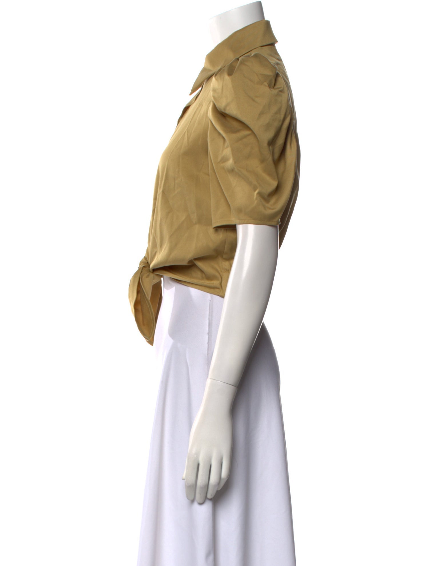 BA&SH Short Sleeve Crop Top