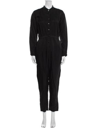 BA&SH Mock Neck Jumpsuit