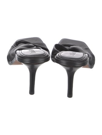 BA&SH Leather Slides