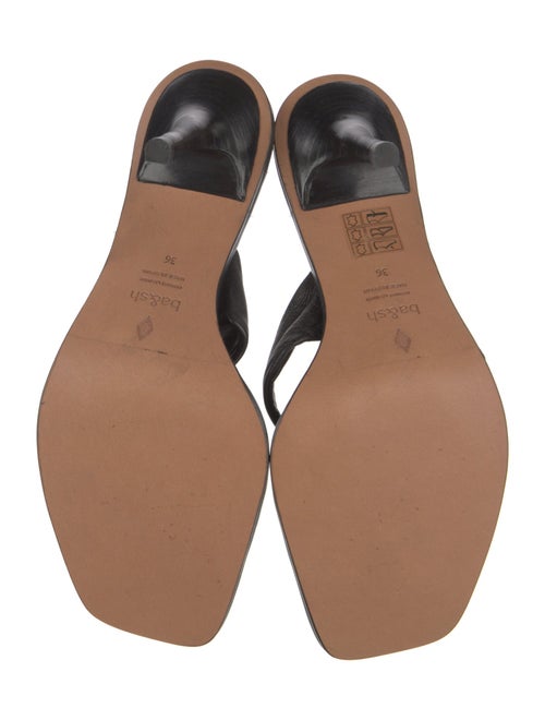 BA&SH Leather Slides