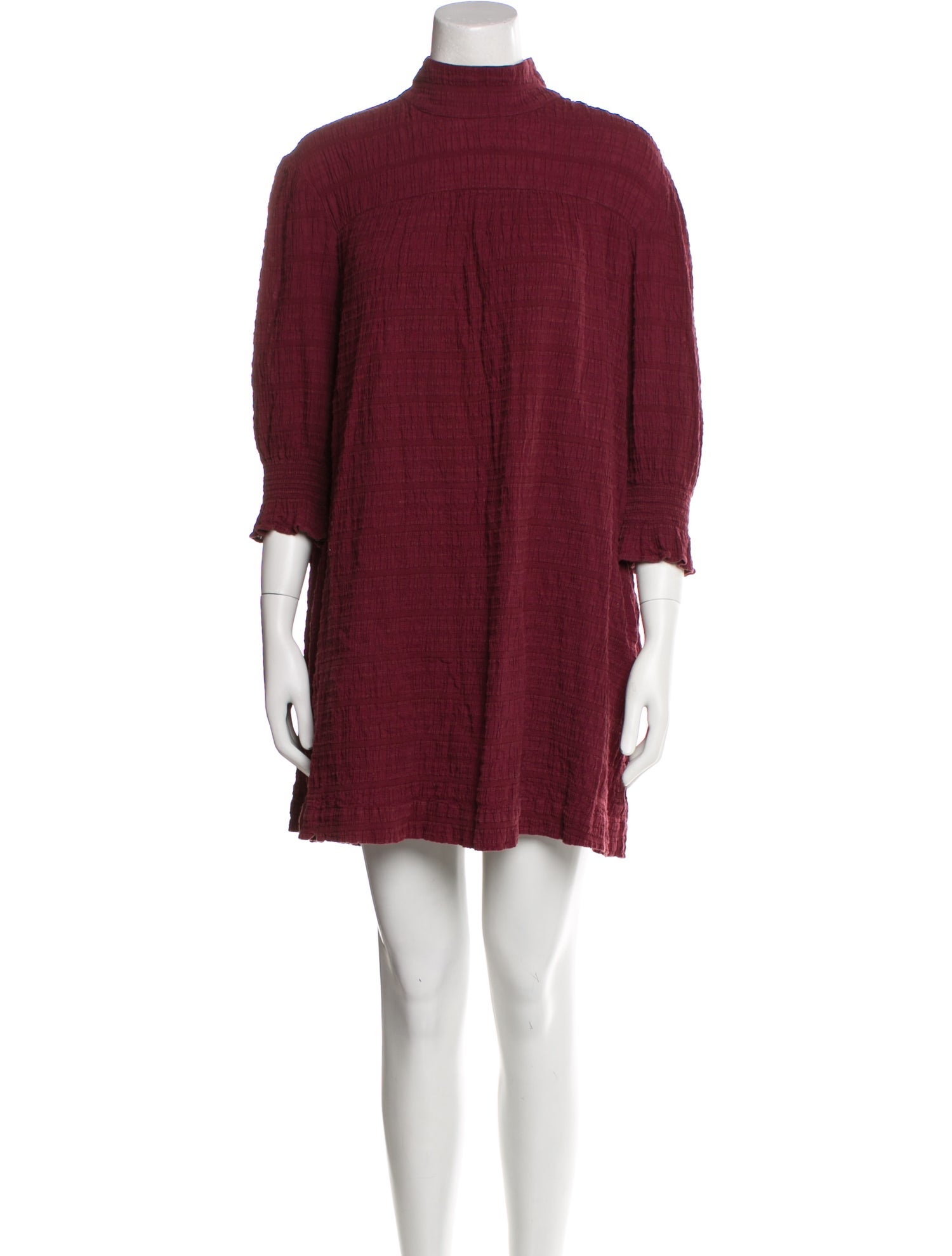 BA&SH Turtleneck Mini Dress