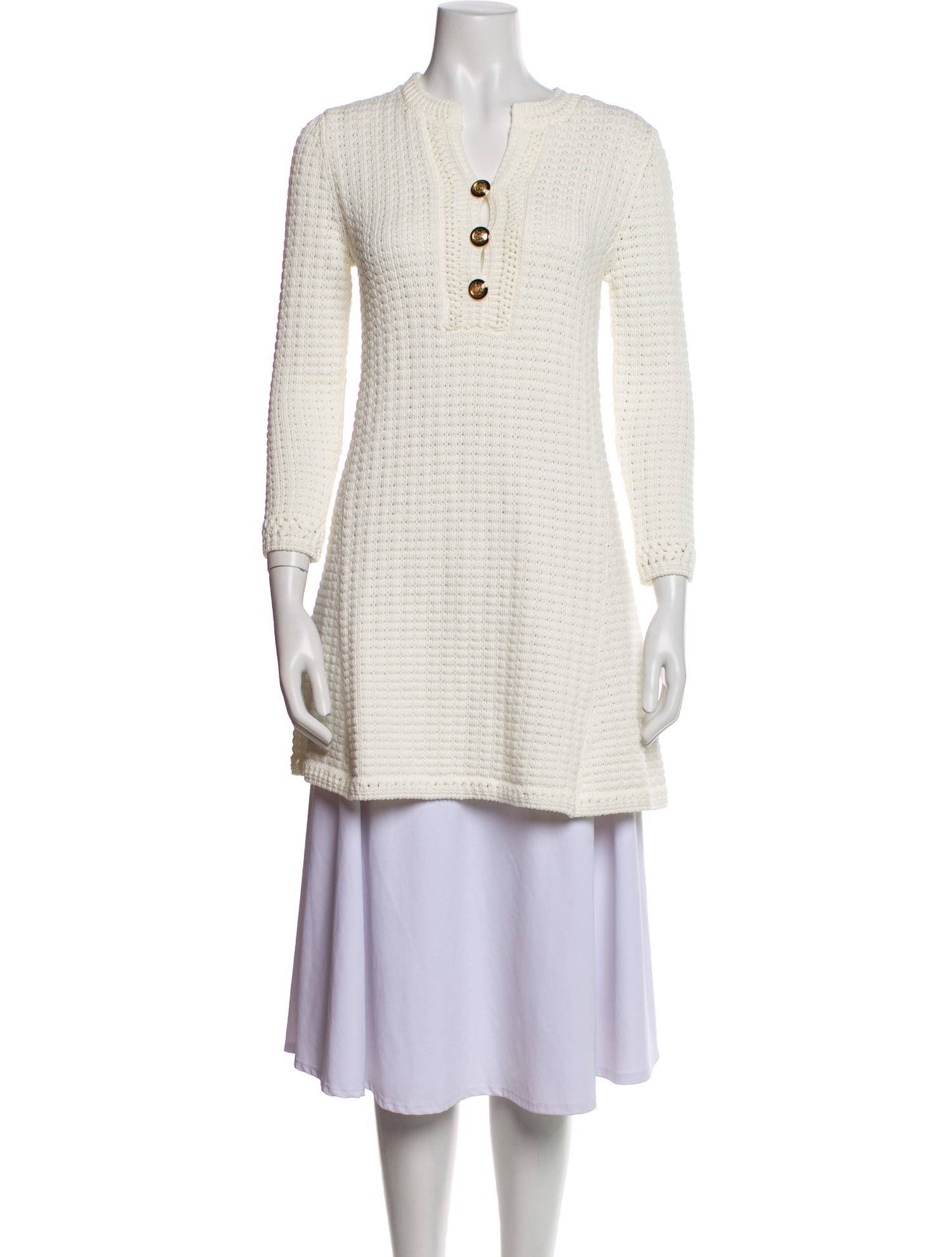 BA&SH V-Neck Mini Dress