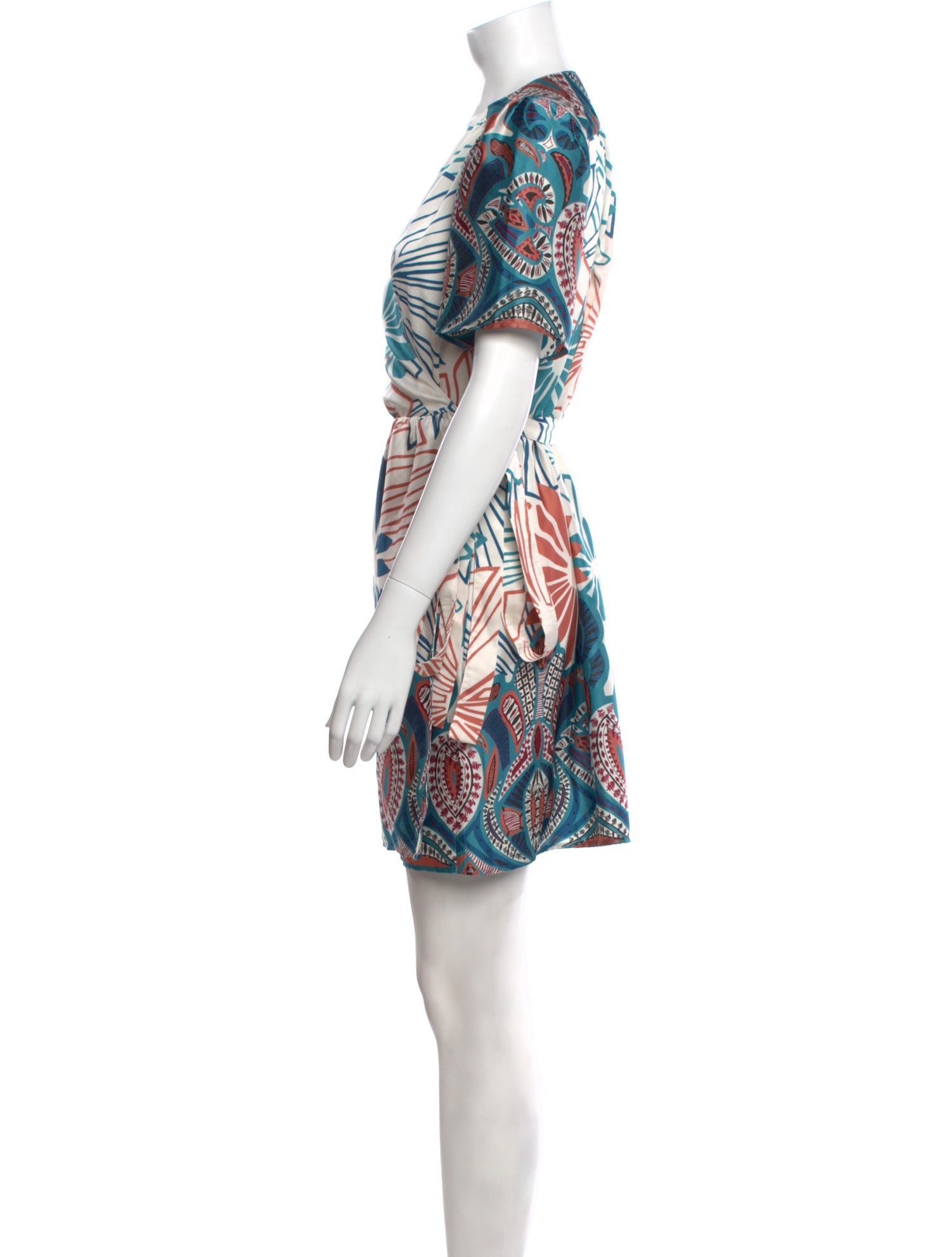 BA&SH Printed Mini Dress