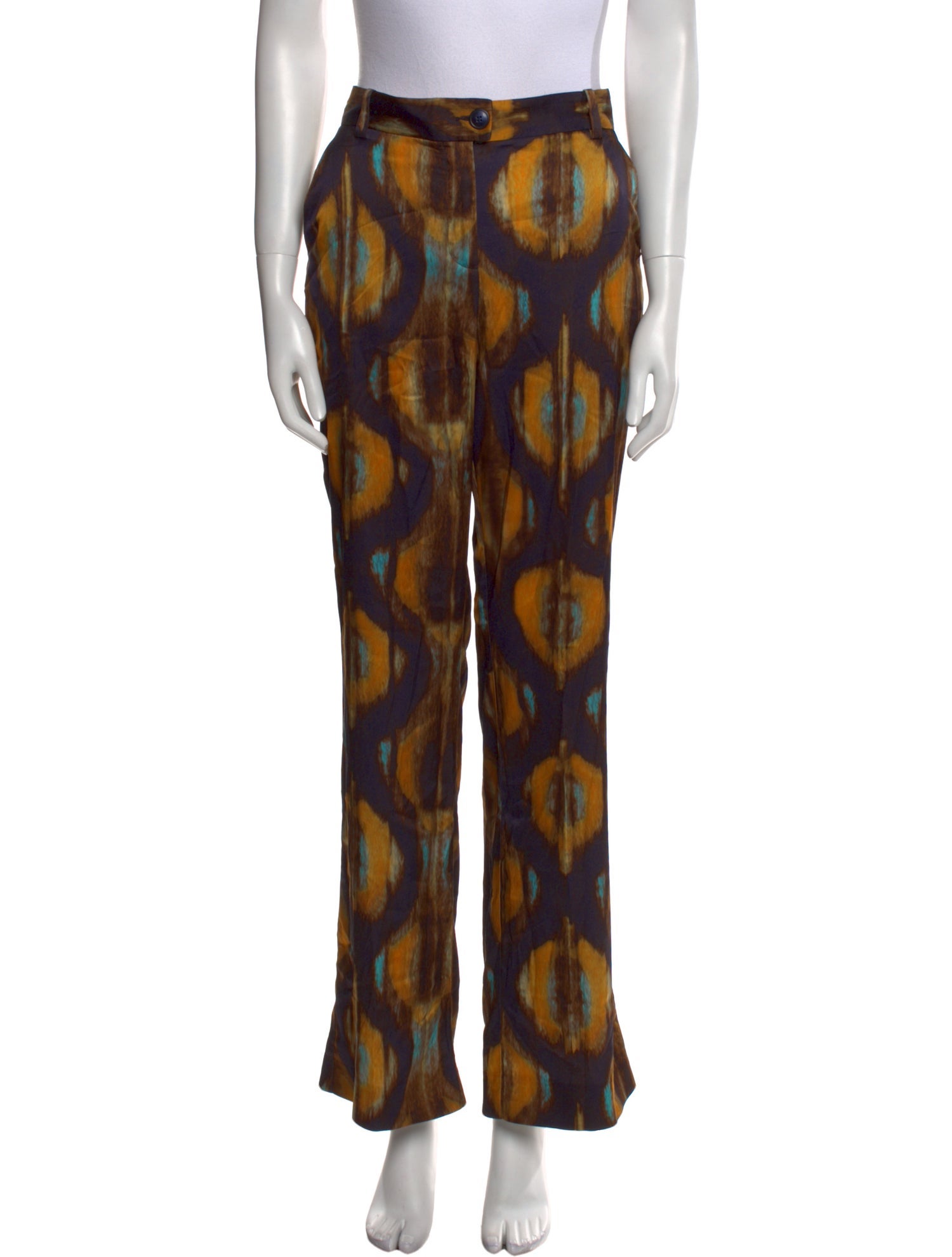 BA&SH Tie-Dye Print Wide Leg Pants w/ Tags