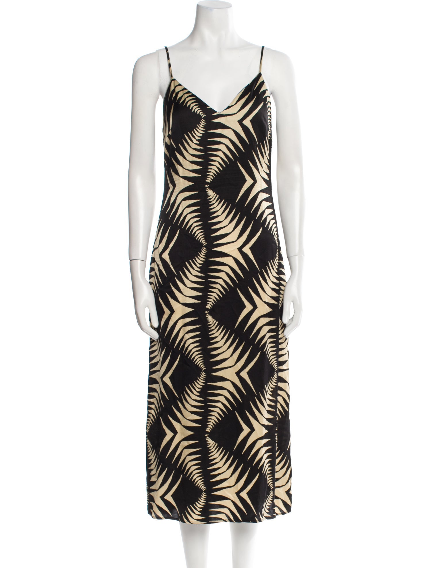 BA&SH Printed Long Dress