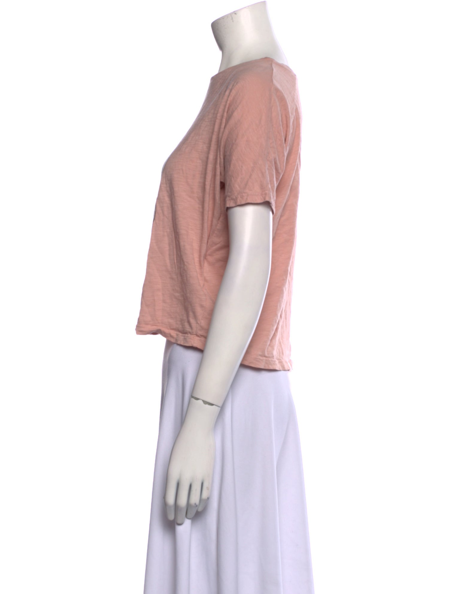 BA&SH Graphic Print Bateau Neckline T-Shirt