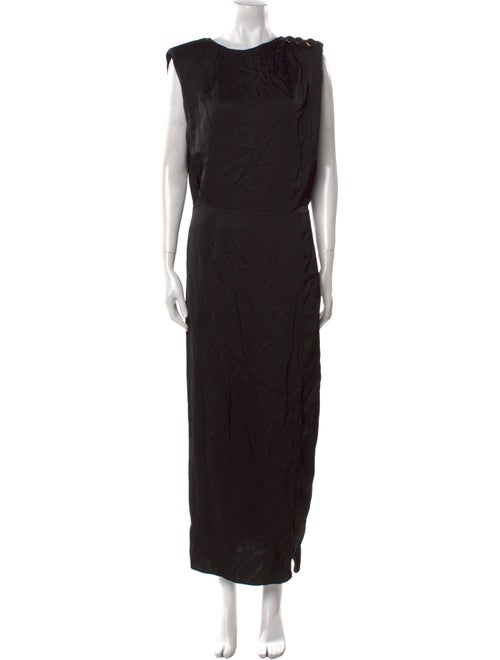 BA&SH Silk Long Dress