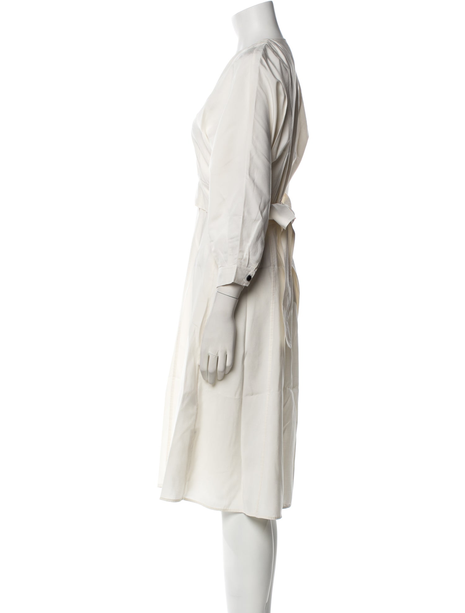 BA&SH V-Neck Midi Length Dress