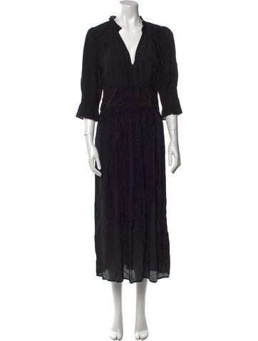 Ba&Sh Dresses V-Neck Long Dress US 2 | XS