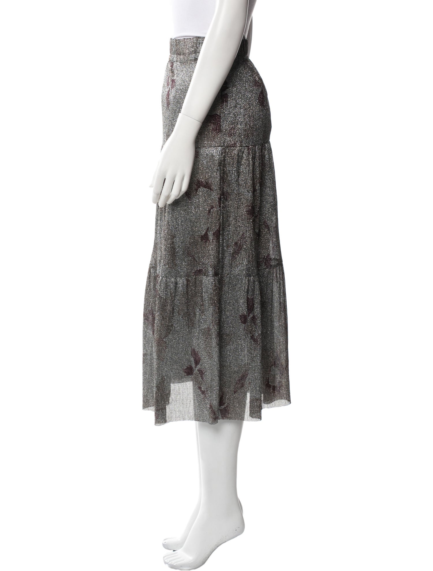 BA&SH Midi Length Skirt