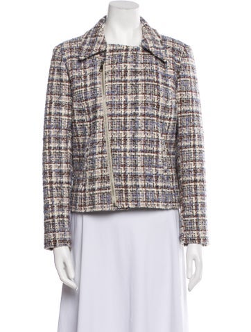 Ba&Sh Jackets Tweed Pattern Jacket M