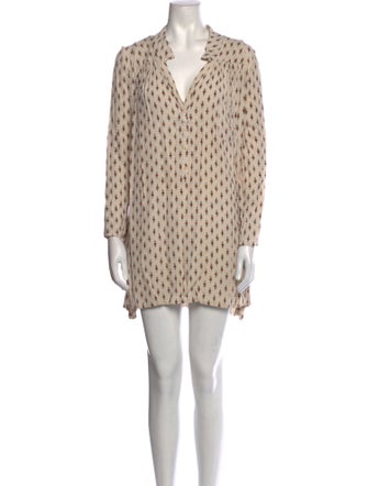 BA&SH Printed Mini Dress