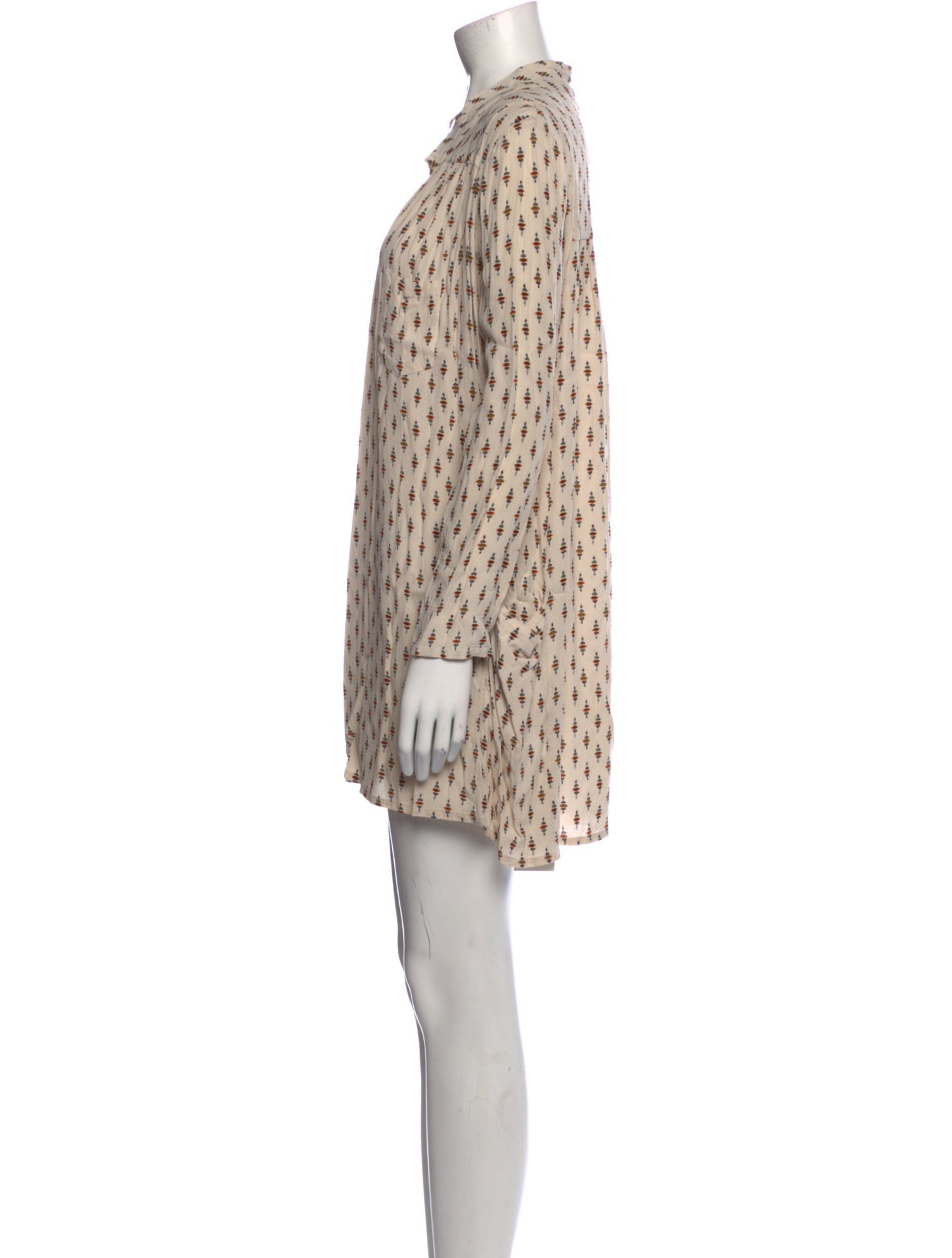 BA&SH Printed Mini Dress