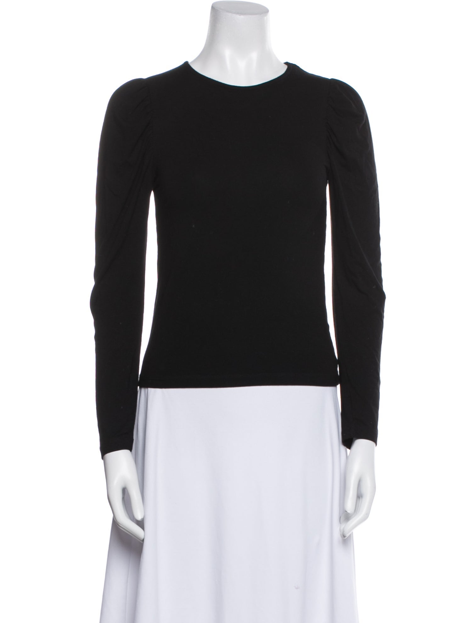 BA&SH Crew Neck Long Sleeve Top