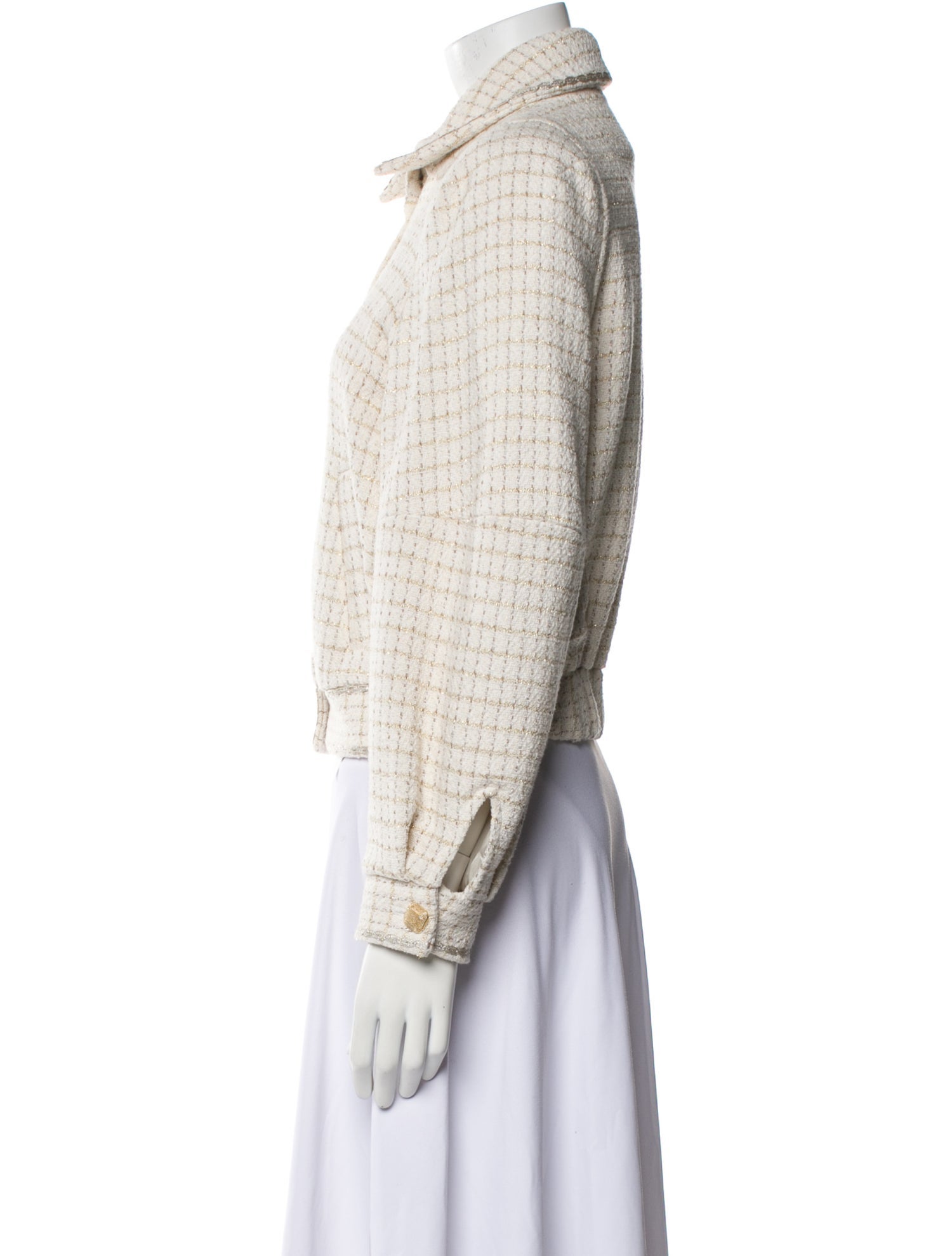 BA&SH Tweed Pattern Jacket