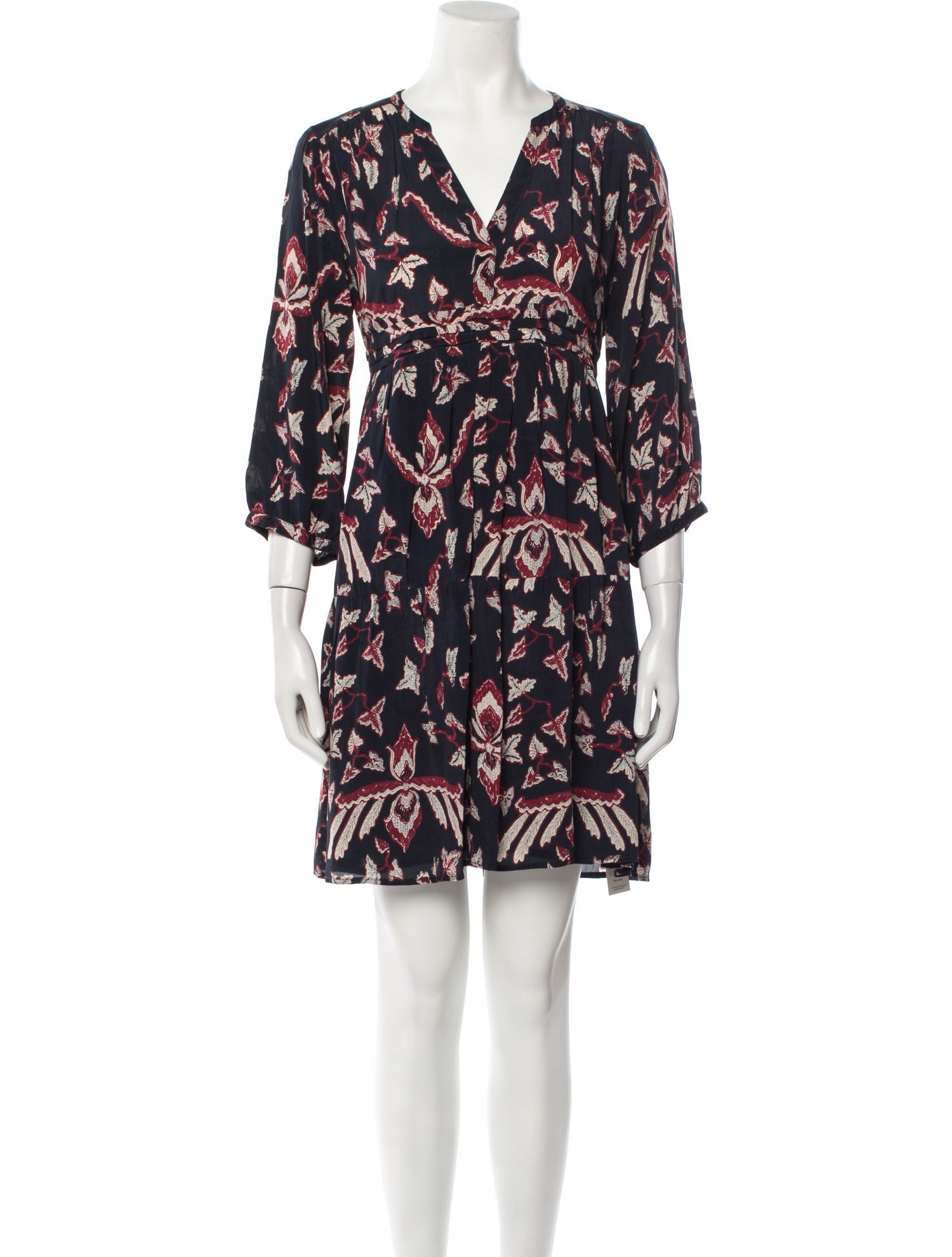 BA&SH Printed Mini Dress