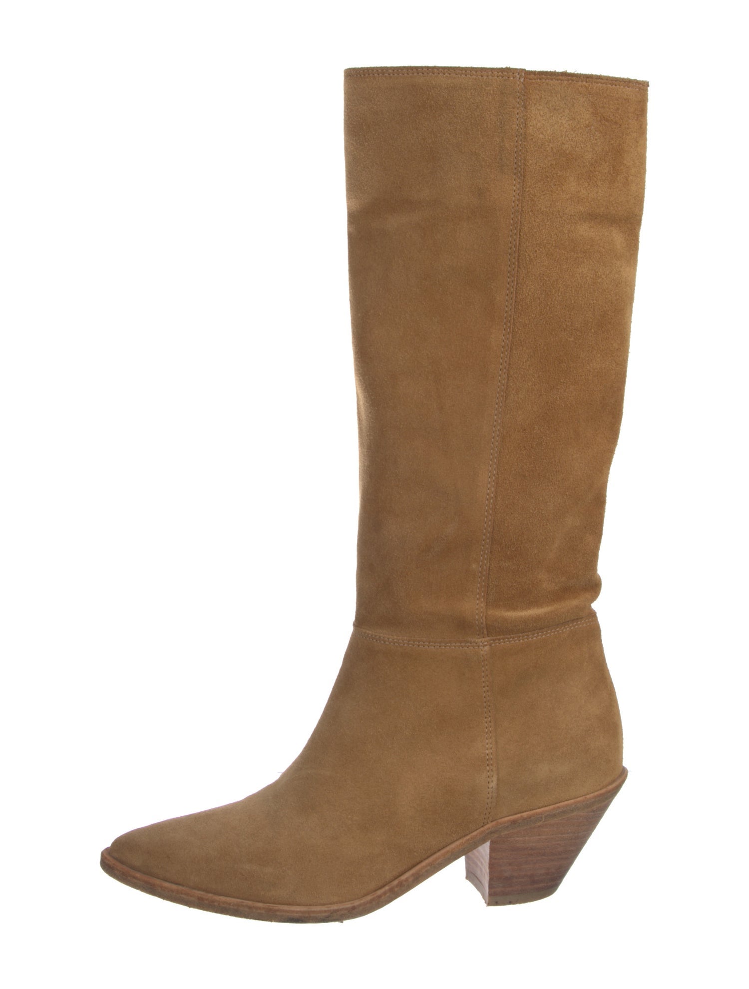BA&SH Suede Riding Boots