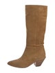 BA&SH Suede Riding Boots