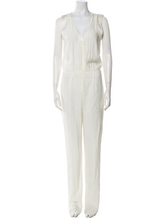 BA&SH Plunge Neckline Jumpsuit