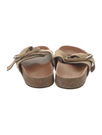 BA&SH Suede Slides