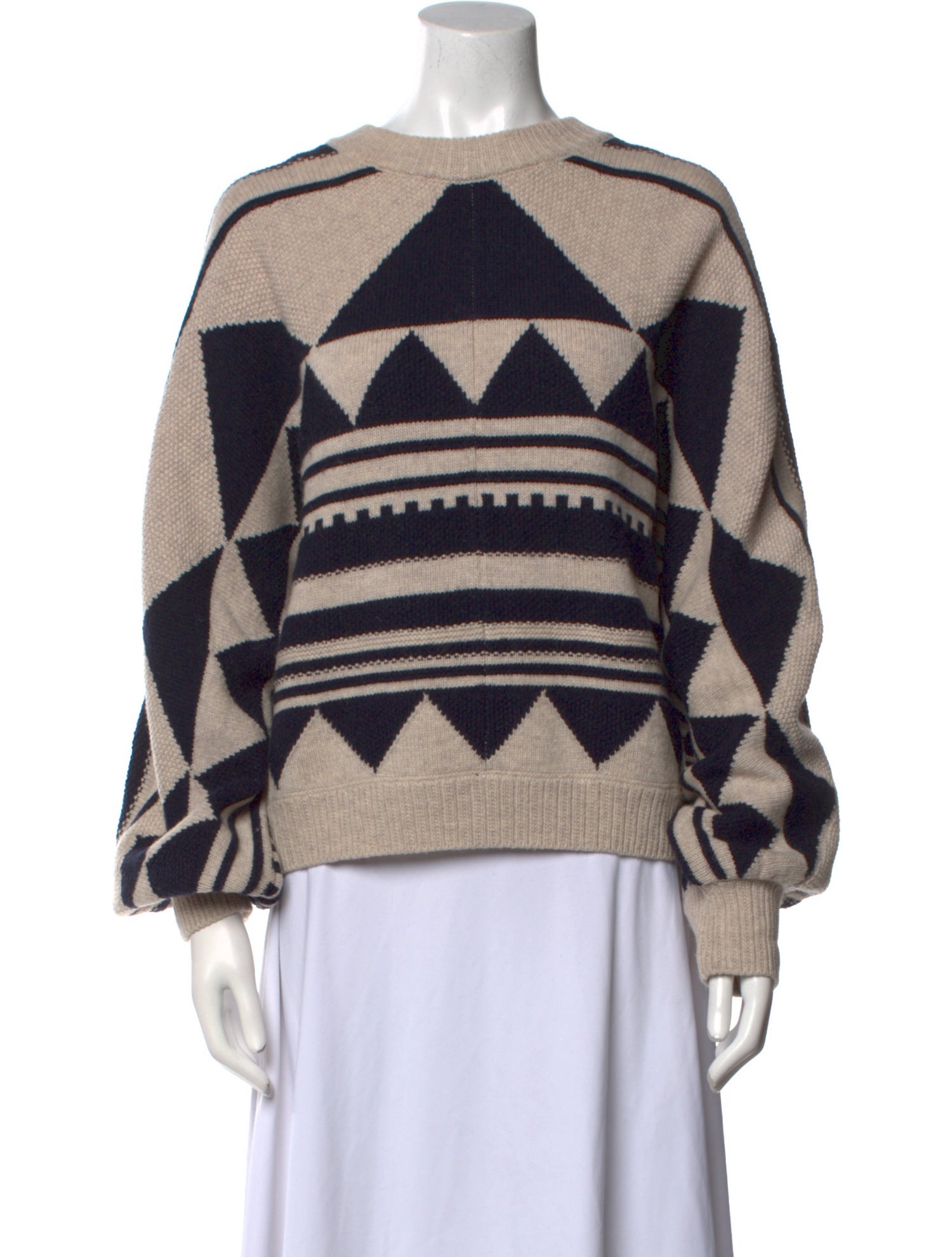 BA&SH Wool Printed Sweater