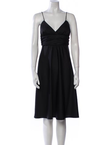 Ba&Sh Dresses V-Neck Knee-Length Dress S