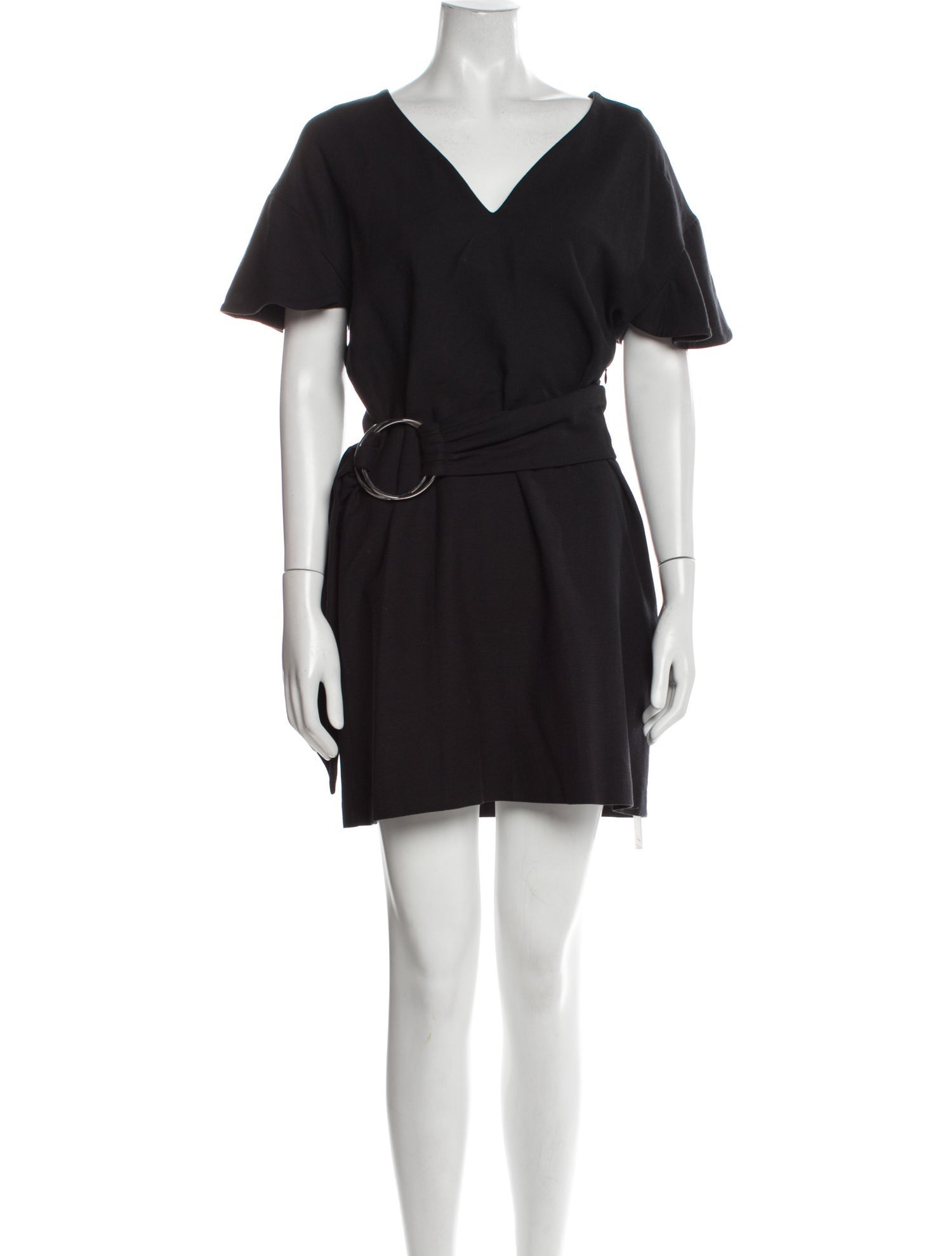 BA&SH V-Neck Mini Dress