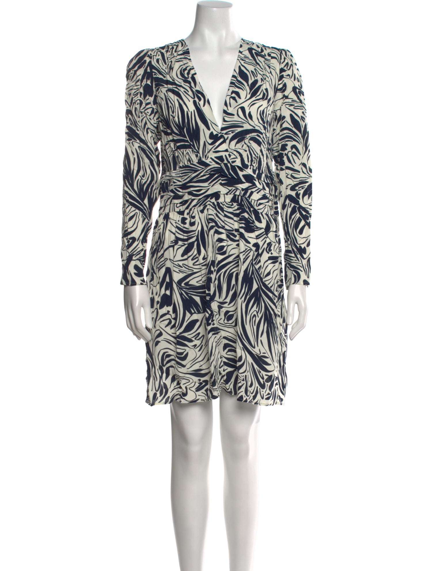 BA&SH Printed Mini Dress