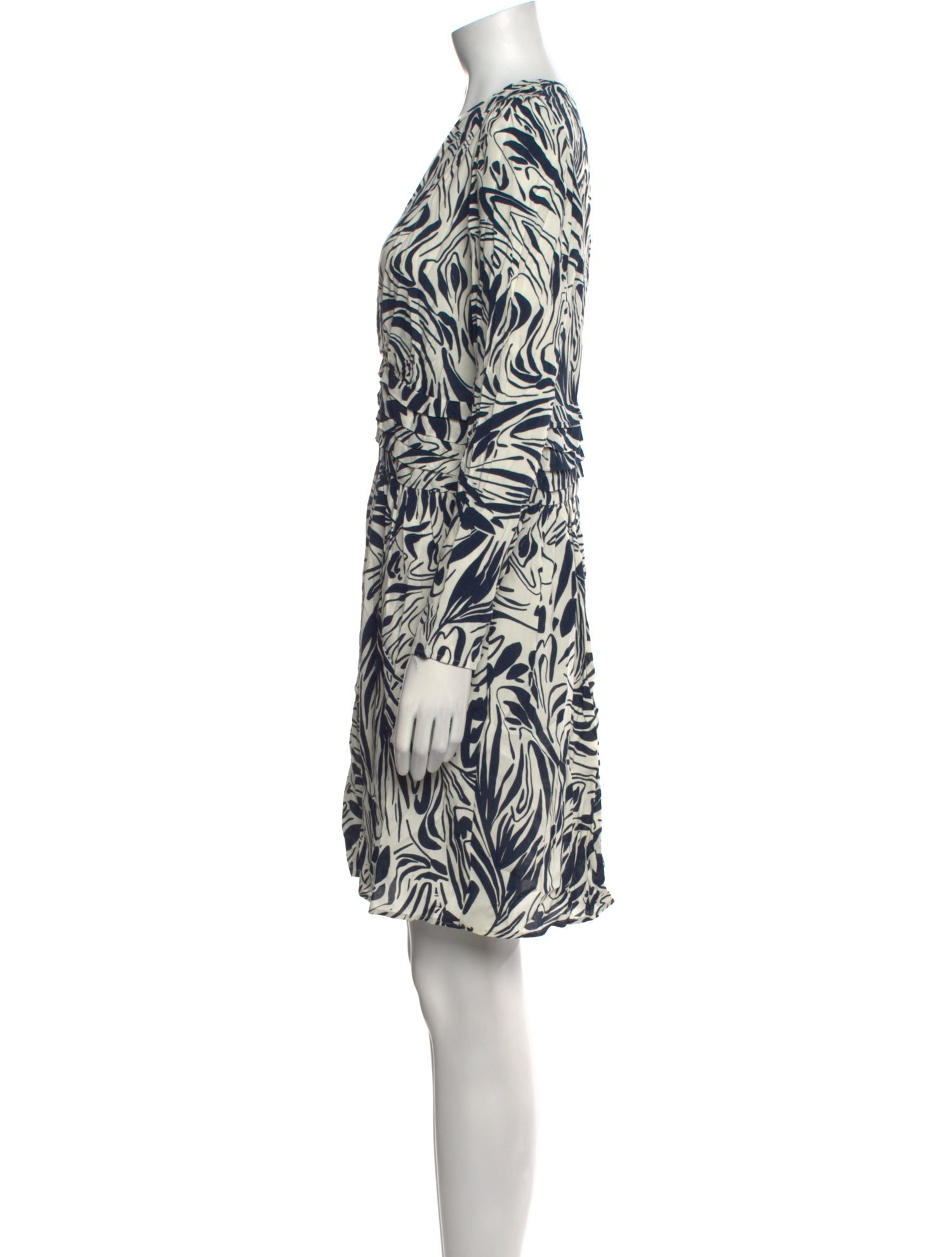BA&SH Printed Mini Dress