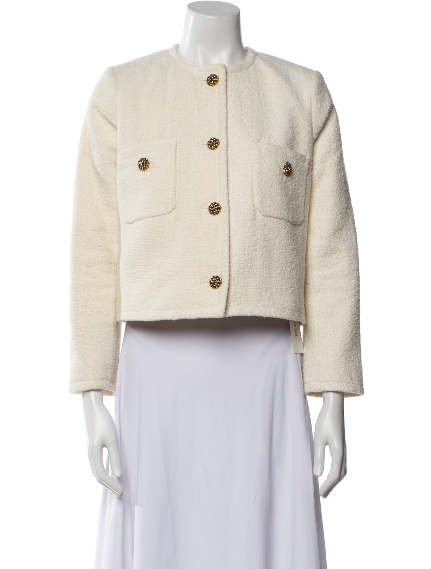 BA&SH Tweed Pattern Jacket