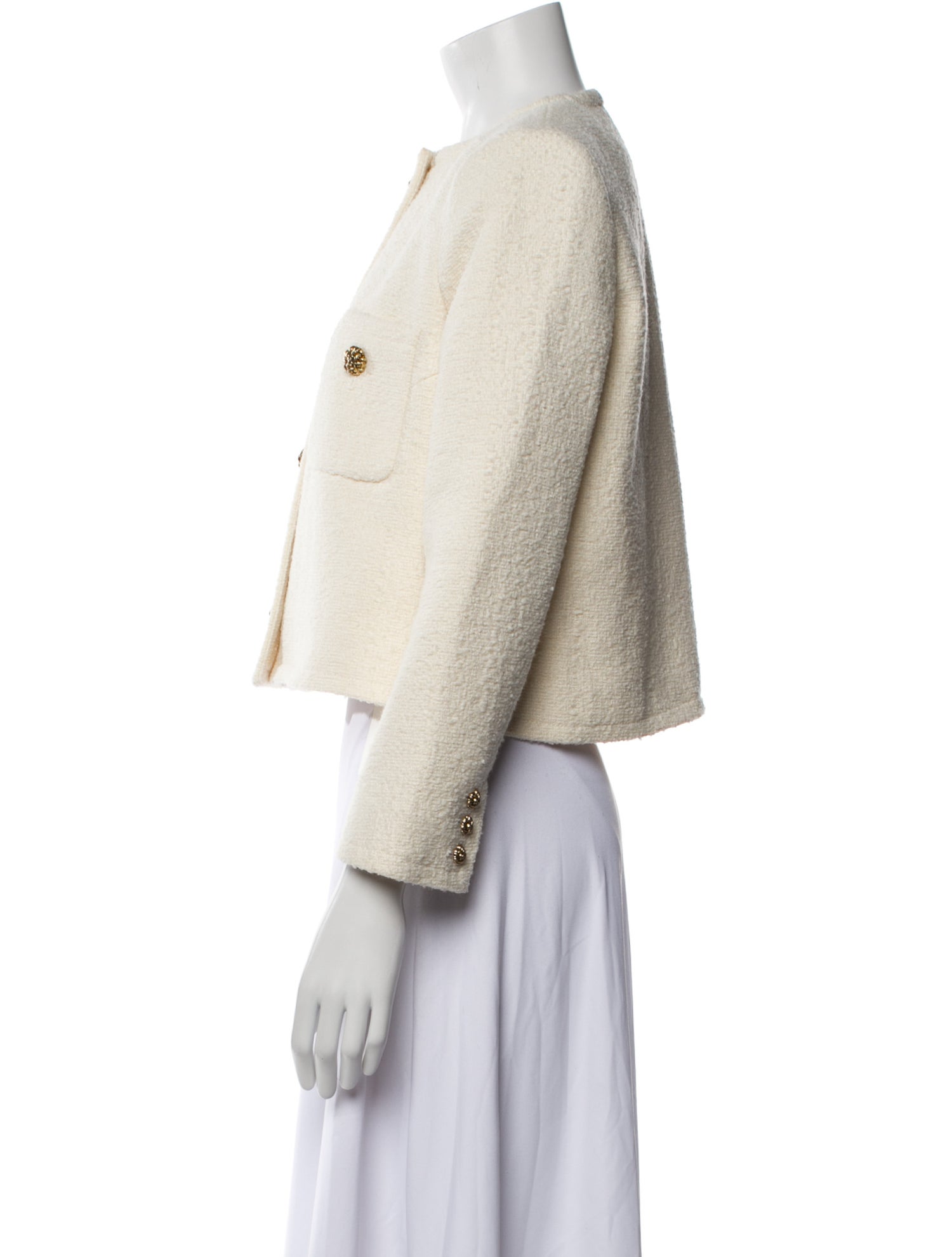 BA&SH Tweed Pattern Jacket