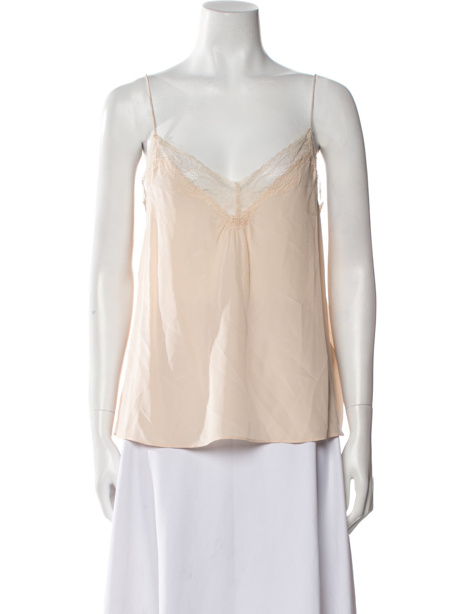 BA&SH Silk V-Neck Top