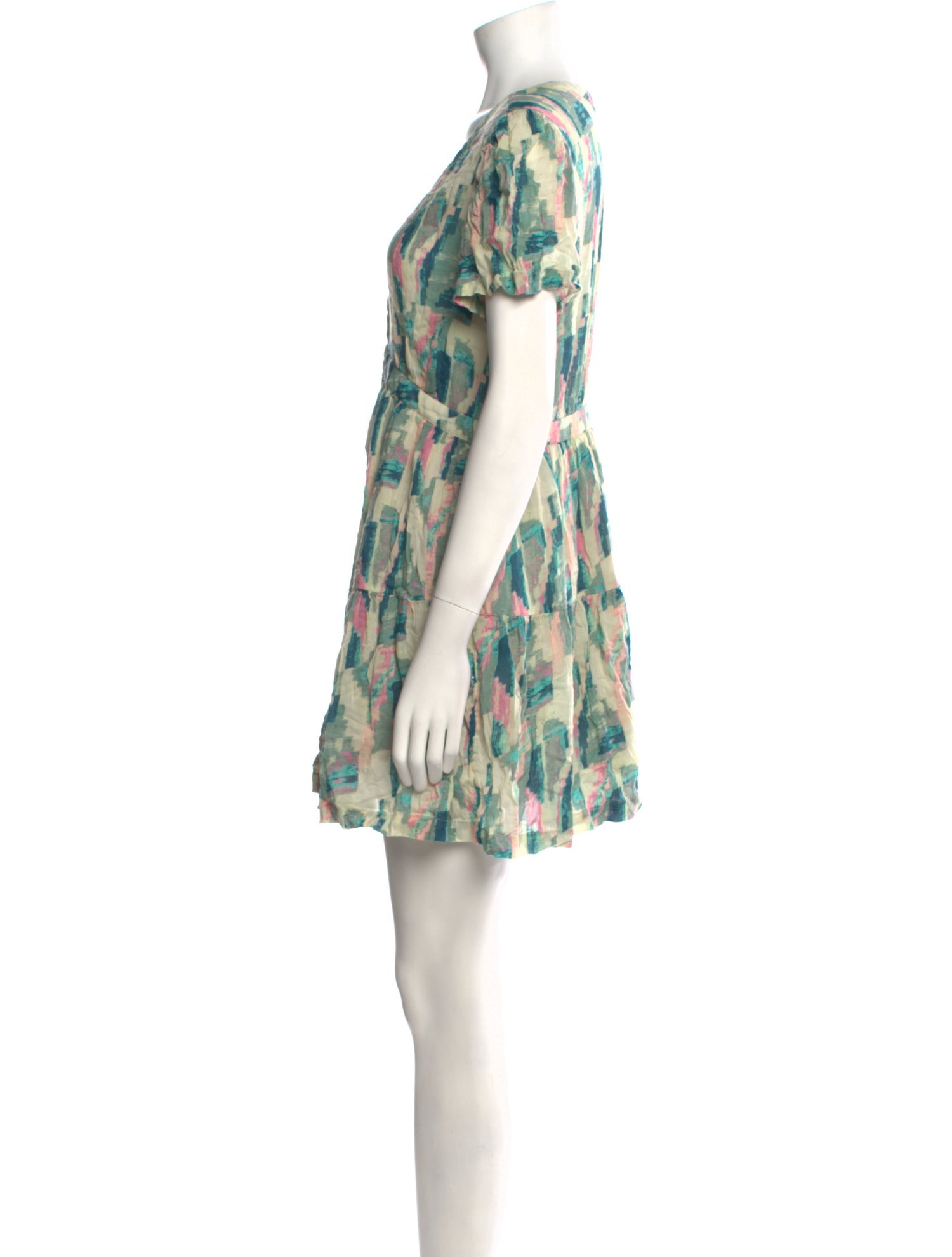 BA&SH Printed Mini Dress