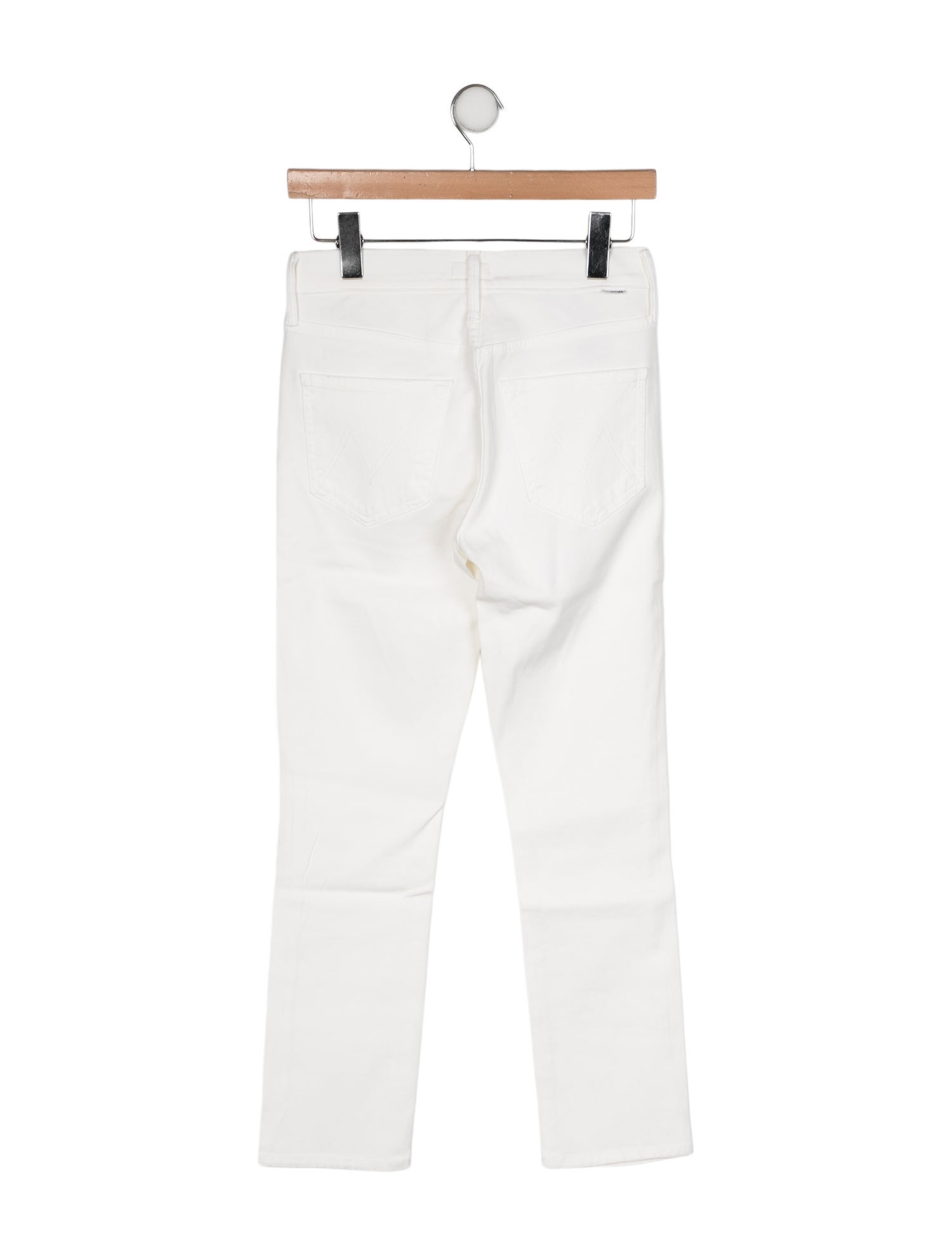 Mother High-Rise Straight Leg Jeans