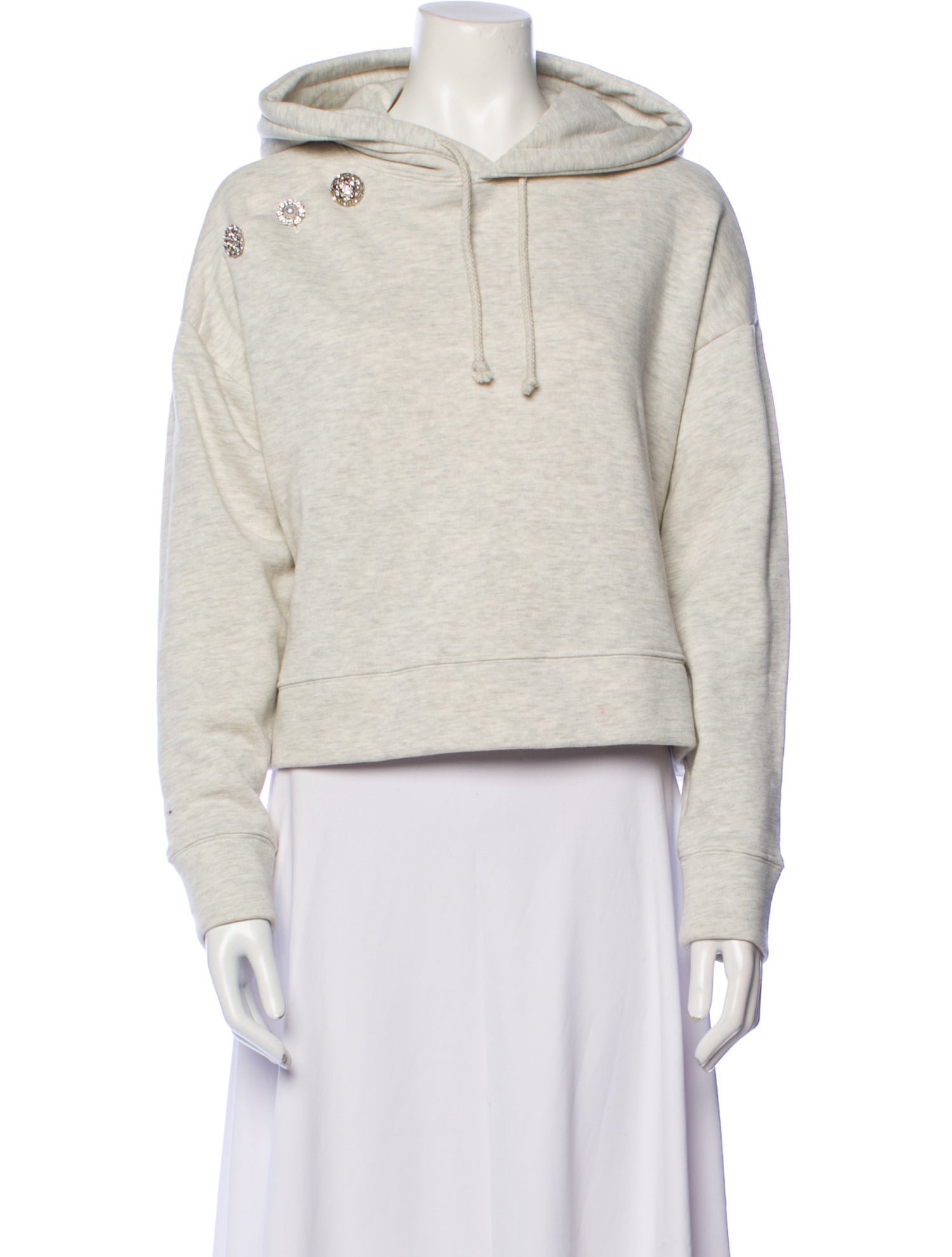 BA&SH Crew Neck Long Sleeve Sweatshirt